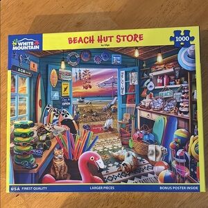 White Mountain Beach Hut Store Puzzle